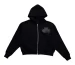Carpe Vestem Patch Zip Up Hoodie (Black) - Preowned